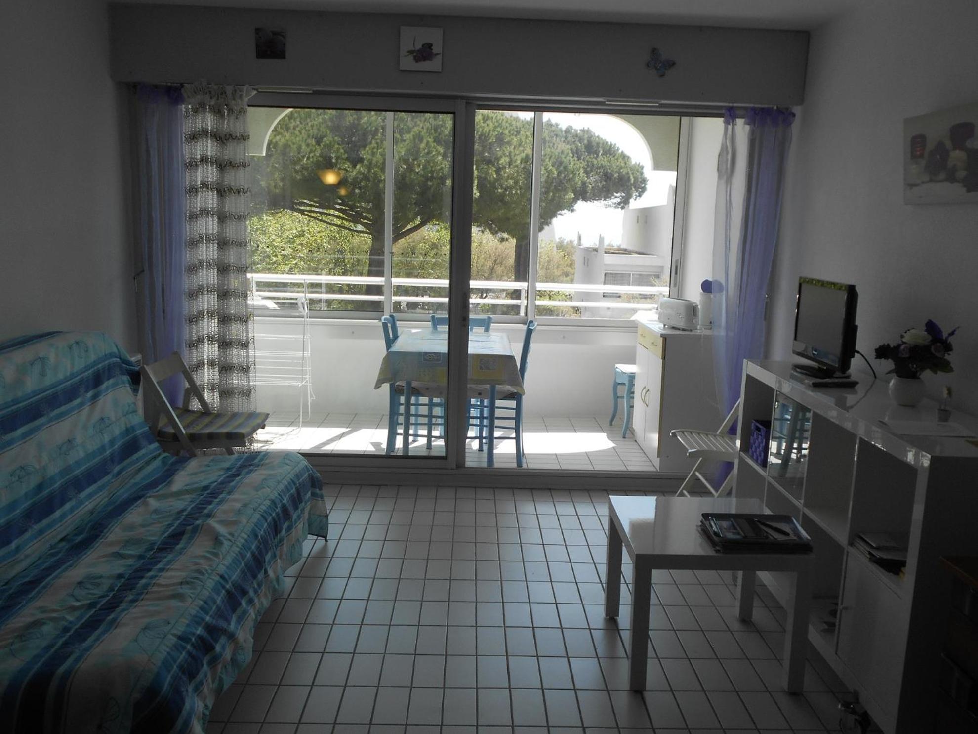 Vittoria Immobilier 9 -Reglement Sur Place - Cheques Vacances Acceptes La Grande-Motte Rom bilde