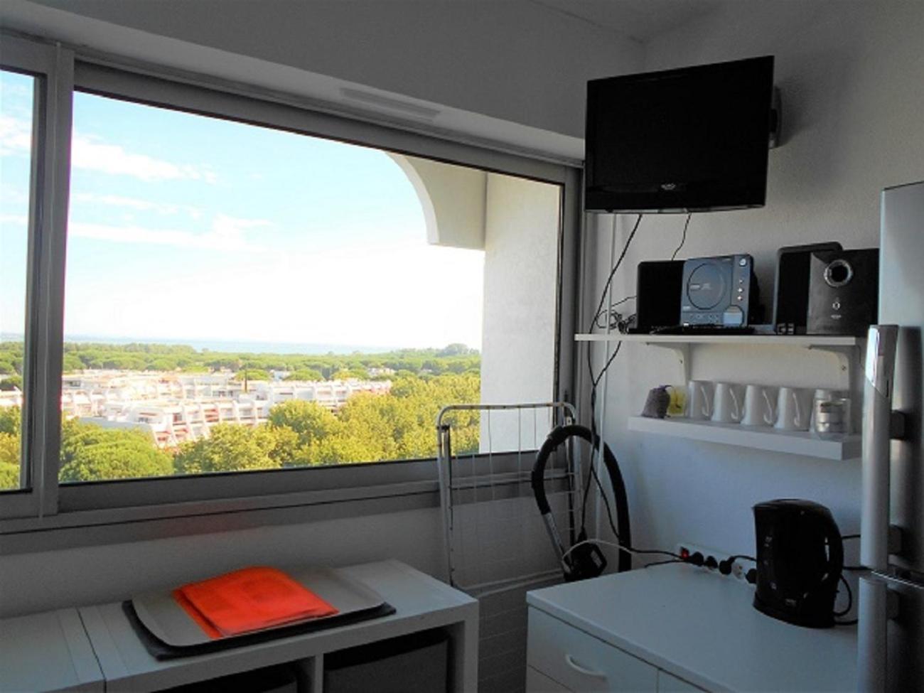 Vittoria Immobilier 9 -Reglement Sur Place - Cheques Vacances Acceptes La Grande-Motte Rom bilde